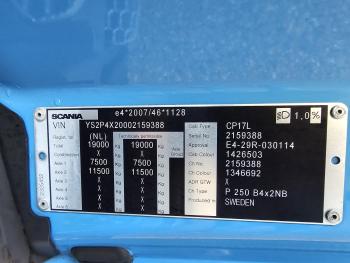 Scania P250 / LBW /4X2 / FRIGOBLOCK